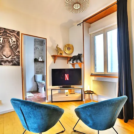 Jungle Rochelaise - Coeur De Ville, Entierement Renovee, Tv 4k, Fibre, Quartier Porte Royale Daire *